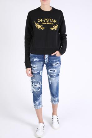 Appliqued sweatshirt, zdjęcie 2 Appliqued sweatshirt od Dsquared2
